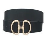 FAUX LEATHER BUCKLE BELT