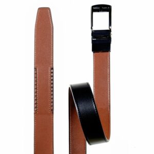 Patented Reversible Ratchet Belt 2 Colors (1 Belt)