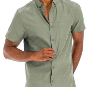 SIGNATURE SHORT SLEEVE BUTTON DOWN SHIRT