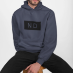 Mens Street Style ND Hooded Sweatshirt